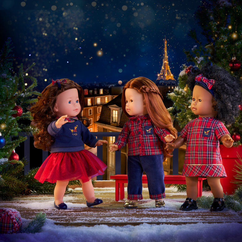 Robe et Bandeau Corolle en Fêtes pour poupée ma Corolle