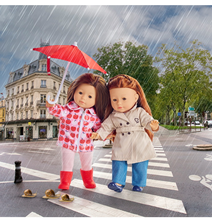 Coffret Jour de Pluie & Accessoires pour poupée ma Corolle