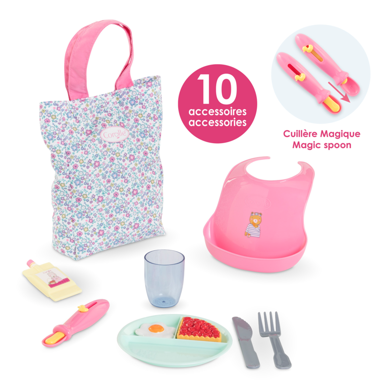 Grand Coffret Repas pour poupon 36 et 42 cm