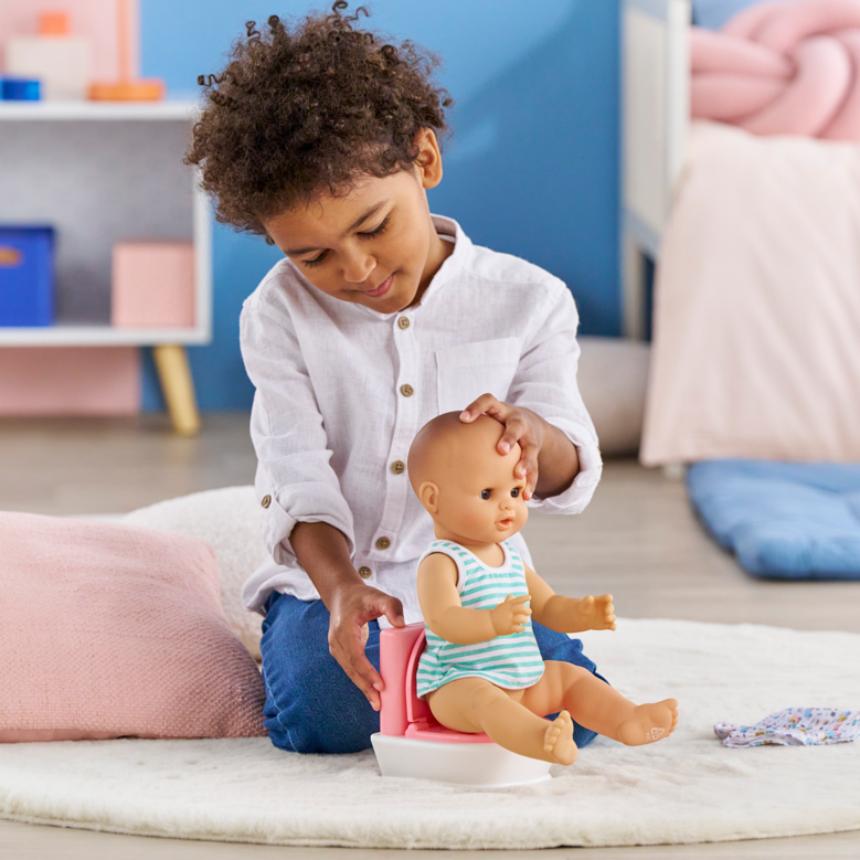 Toilettes interactives pour poupons 30 et 36 cm