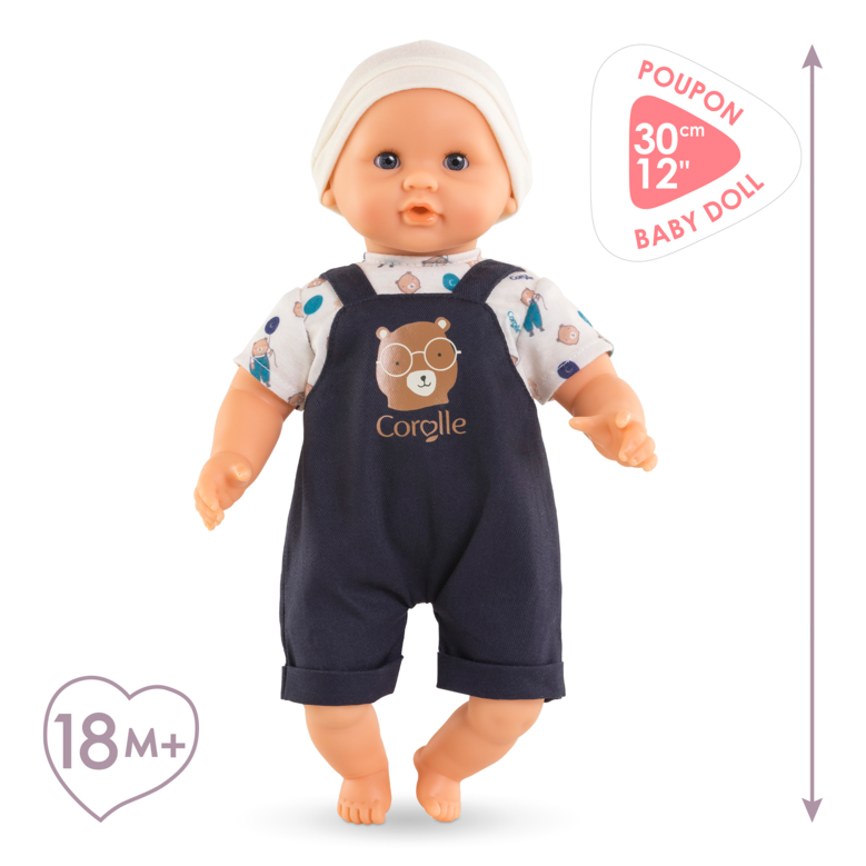 Poupon Bébé Calin Maël - Ourson