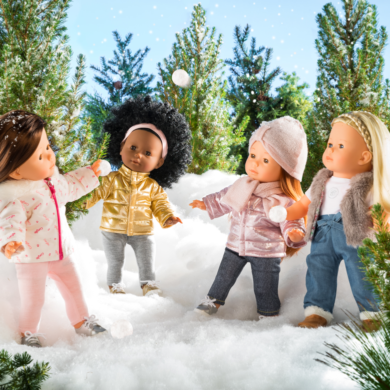 Doudoune Rose pour poupée ma Corolle