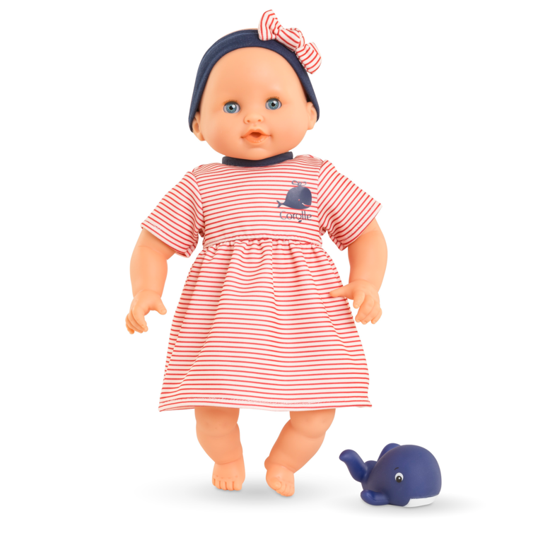 Poupon Bébé Bain Calypso - Baleine