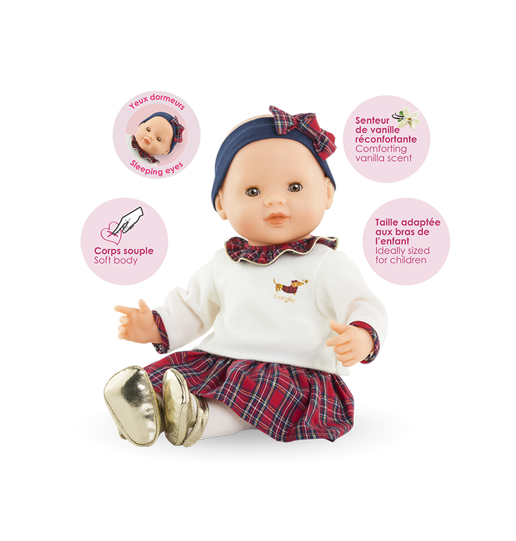 Mon Grand Poupon Suzanne et Pyjama Corolle en Fêtes