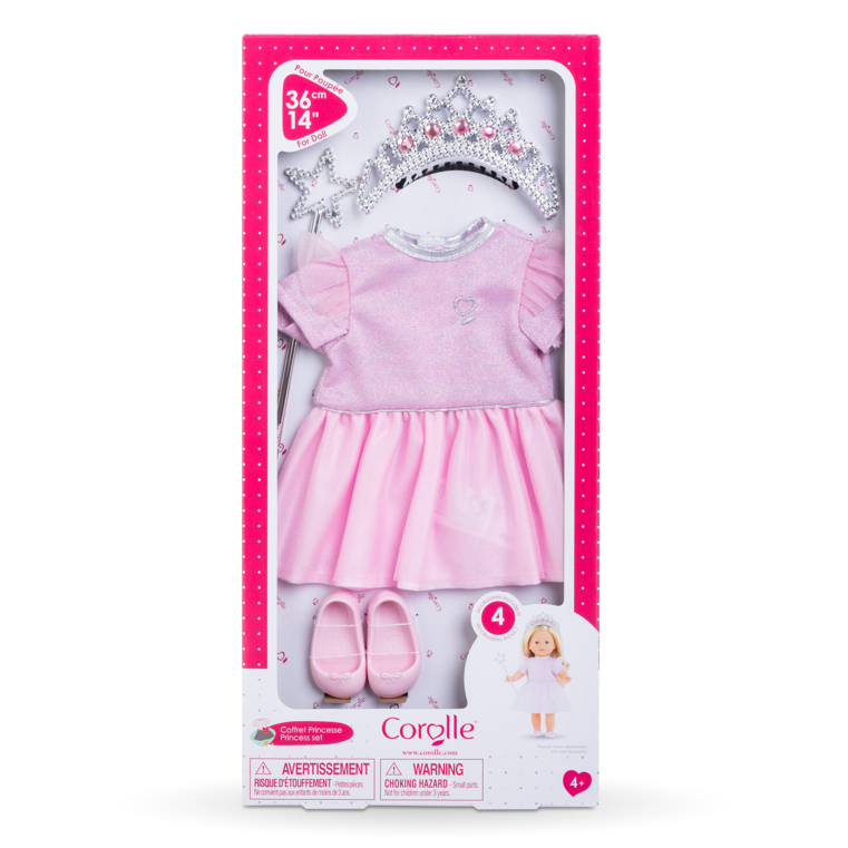 Coffret Princesse et Accessoires pour poupée ma Corolle