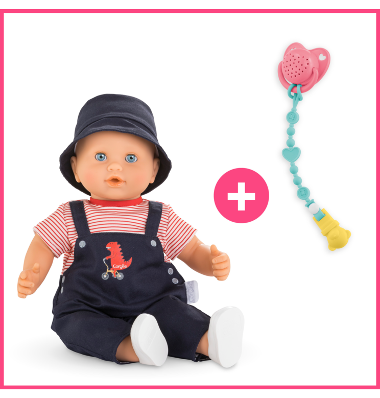 Poupon Eliott et Tétine Sonore