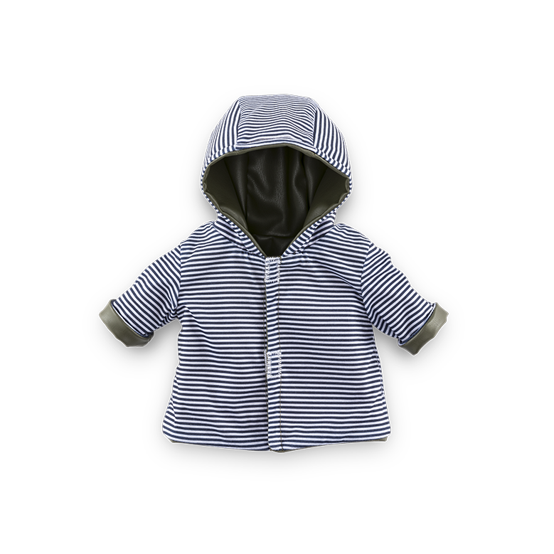 Ciré réversible Petit Explorateur pour poupon 30 cm