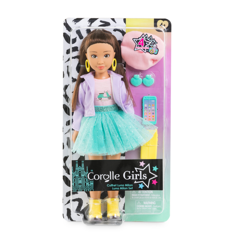 Coffret Poupée Corolle Girls Luna Fashion Week Milan