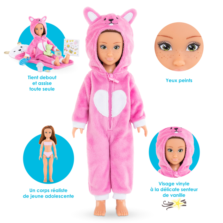 Coffret Poupée Corolle Girls Zoé Pyjama Party