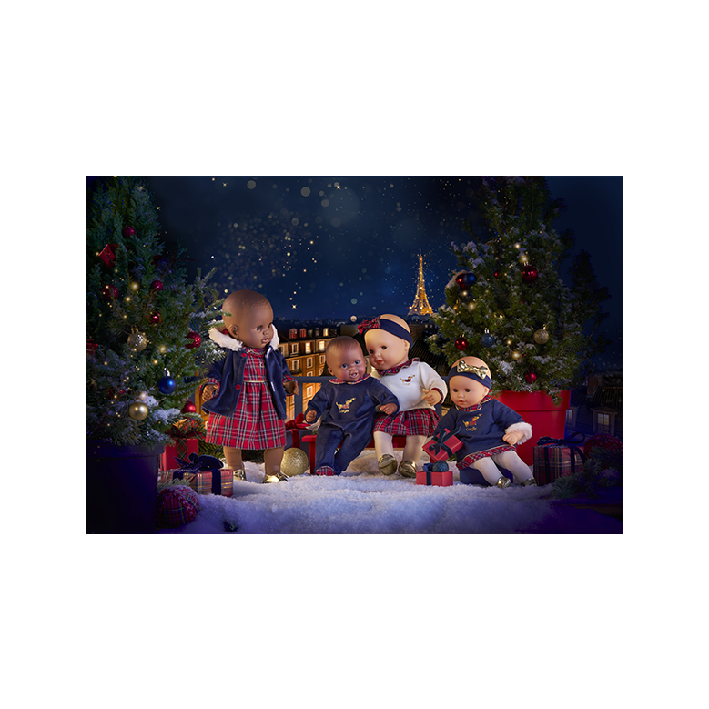 Mon Grand Poupon Suzanne et Manteau Corolle en Fêtes