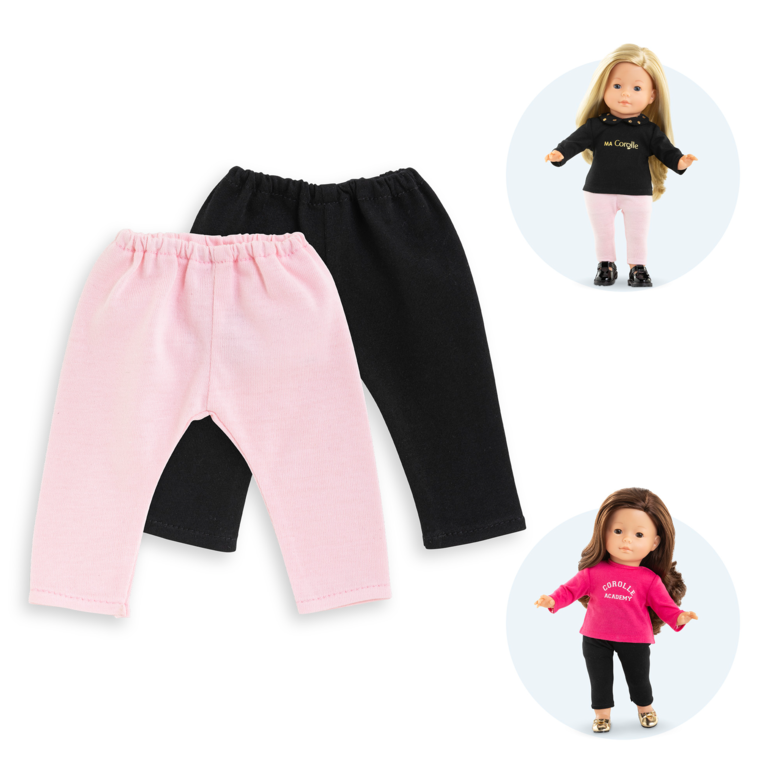 Set de 2 Leggings pour poupée ma Corolle