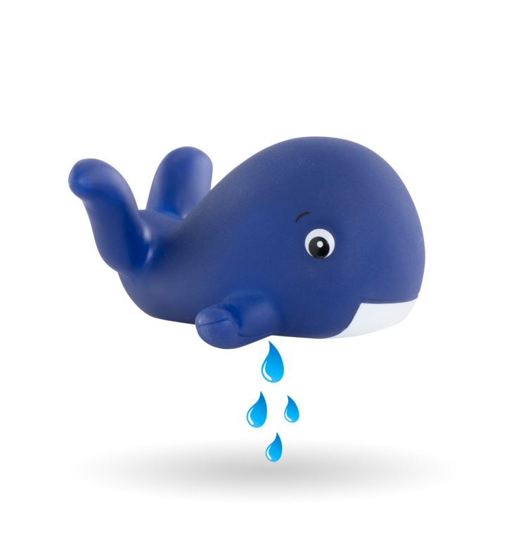 Poupon Bébé Bain Océane - Baleine