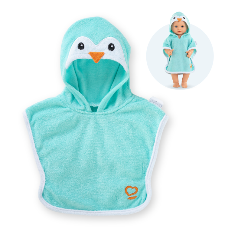 Poupon Paul fait pipi et Cape de Bain Pingouin