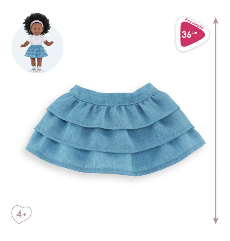 Jupe à Volants pour poupée ma Corolle