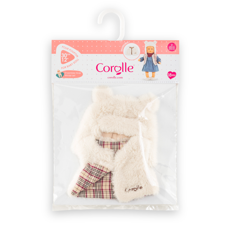 Dressing Petit Explorateur à Carreaux  pour poupon 30 cm