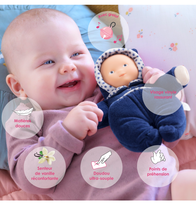 Doudou Babidoux Marine Rêves d'Étoiles