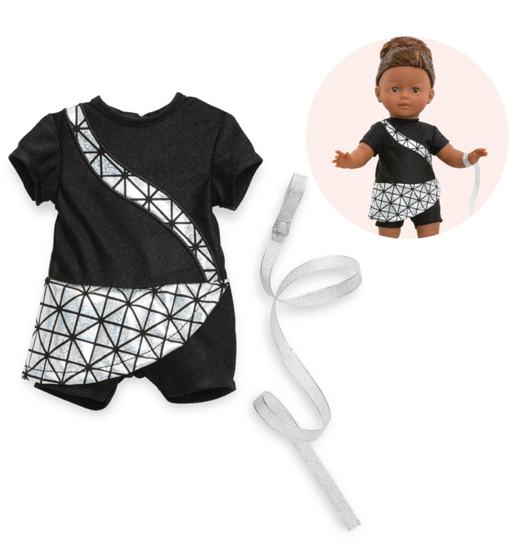 Tenue de patineuse & ruban pour poupée ma Corolle