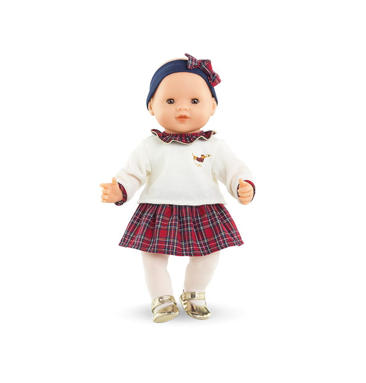 Mon Grand Poupon Suzanne et Manteau Corolle en Fêtes