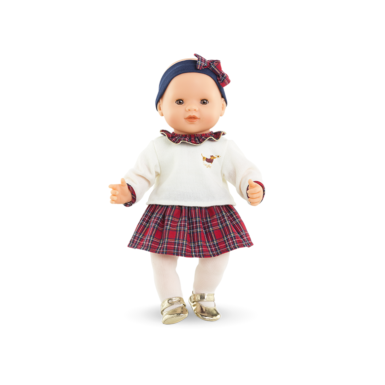 Mon Grand Poupon Suzanne et Manteau Corolle en Fêtes