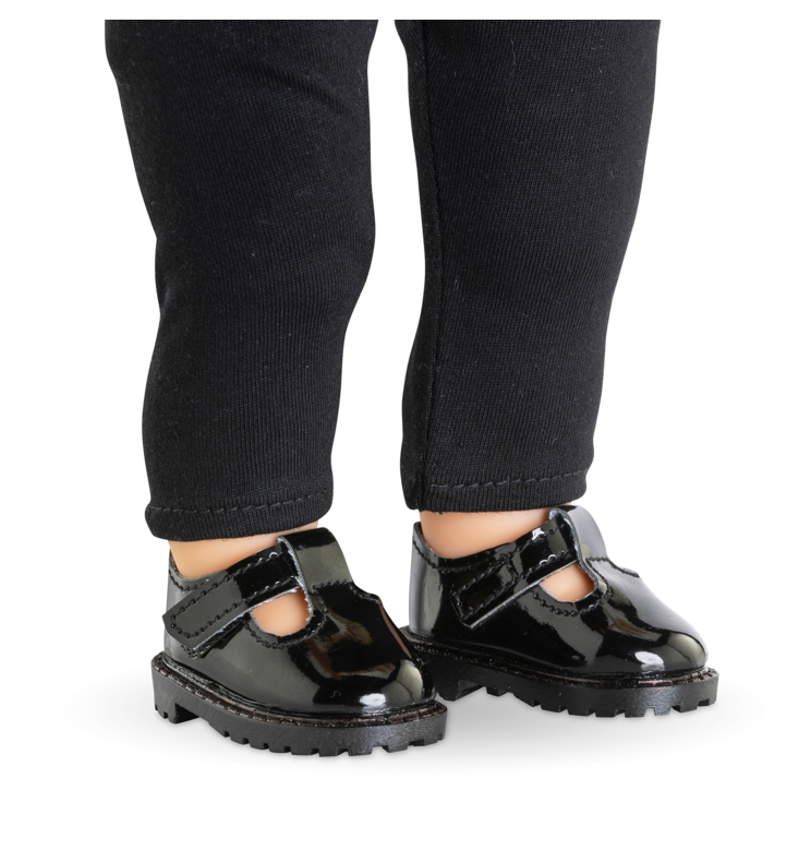 Babies vernies noires pour poupée ma Corolle