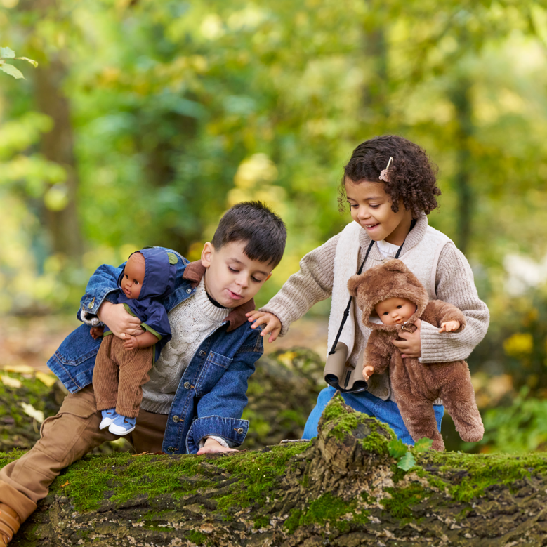 Poncho De Pluie Petit Explorateur pour poupon 36 cm
