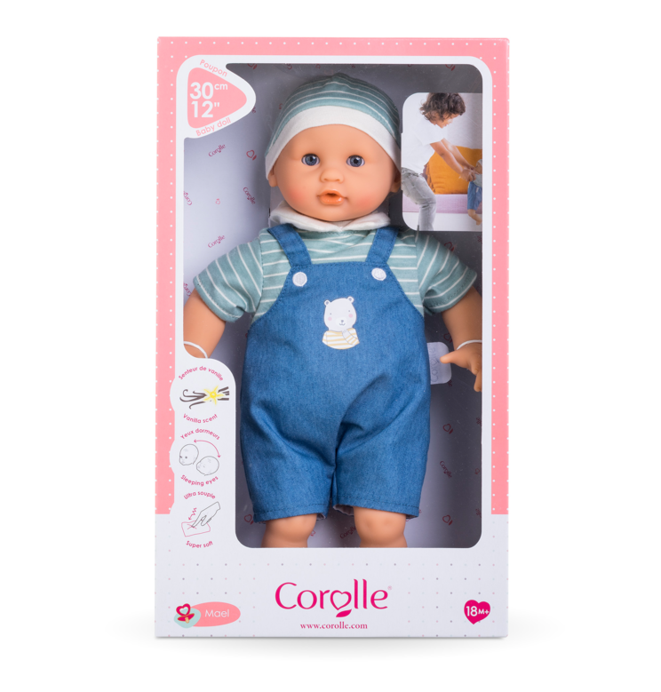 Bébé Calin Maël  et Pilote Ourson