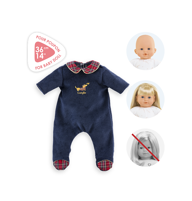 Mon Grand Poupon Suzanne et Pyjama Corolle en Fêtes