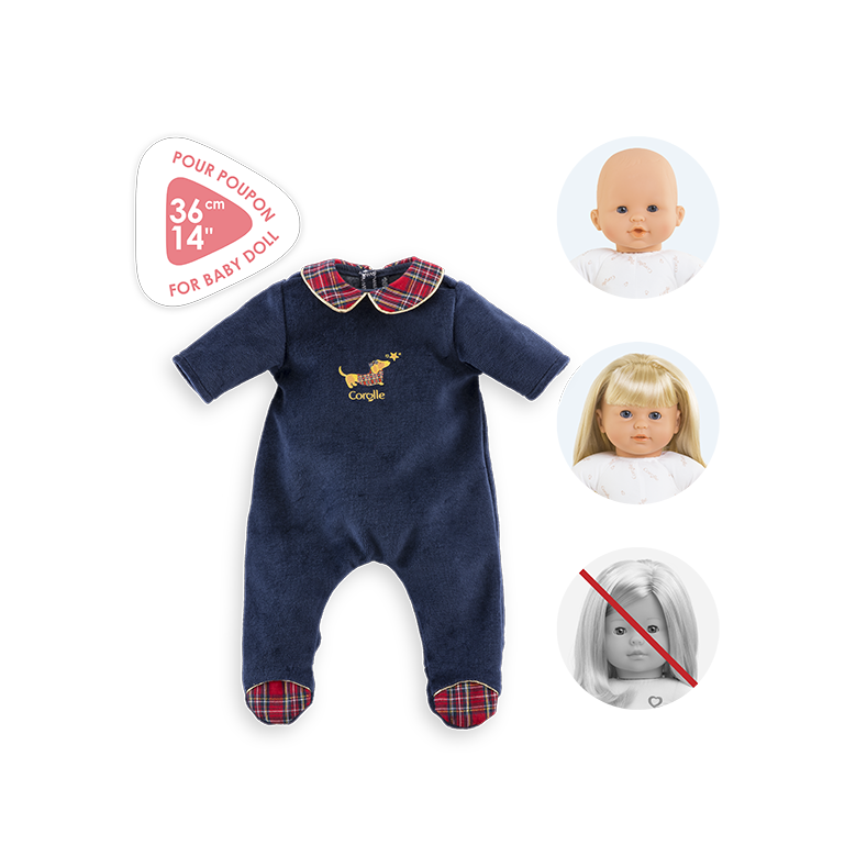 Mon Grand Poupon Suzanne et Pyjama Corolle en Fêtes