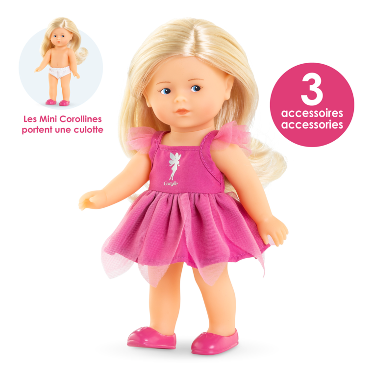 Coffret Poupée Mini Corolline Rosy Fée