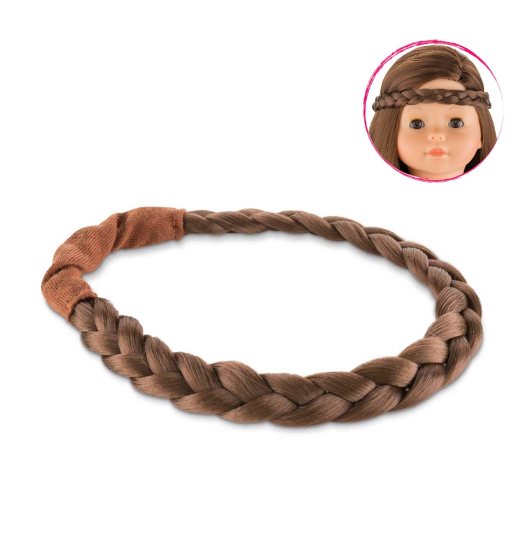 Headband Châtain pour poupée ma Corolle
