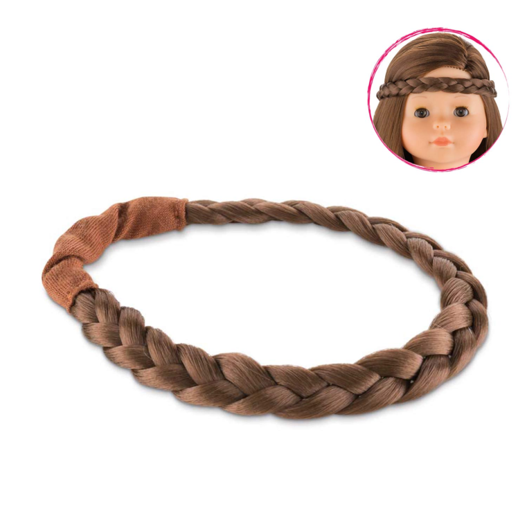 Headband Châtain pour poupée ma Corolle