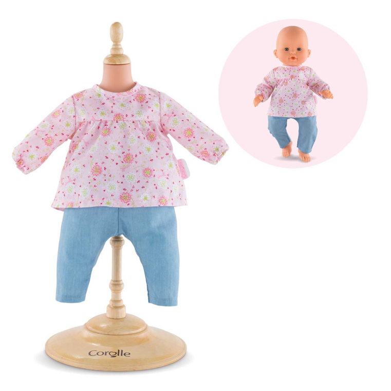 Blouse & Pantalon pour poupon 36 cm