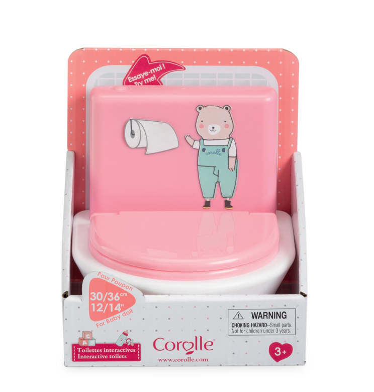 Toilettes interactives pour poupons 30 et 36 cm