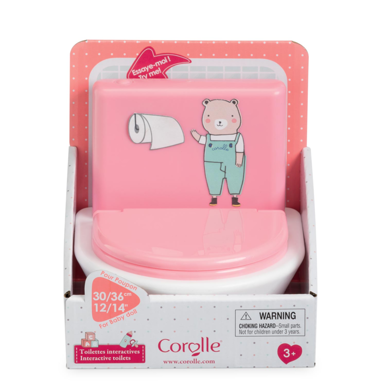 Toilettes interactives pour poupons 30 et 36 cm