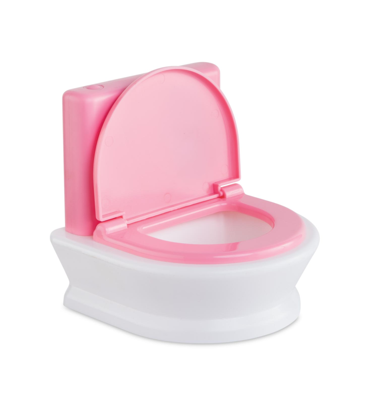 Toilettes interactives pour poupons 30 et 36 cm