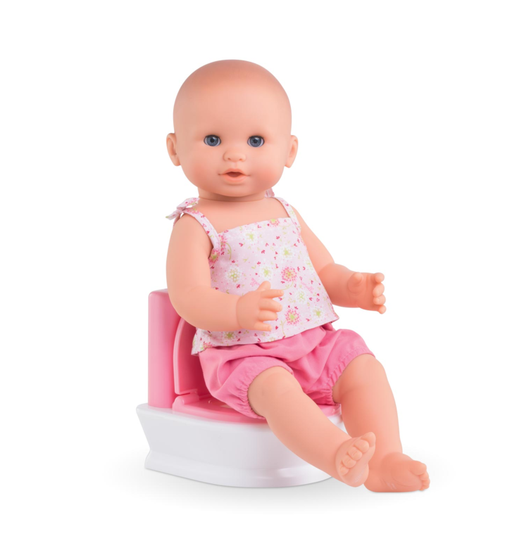 Toilettes interactives pour poupons 30 et 36 cm