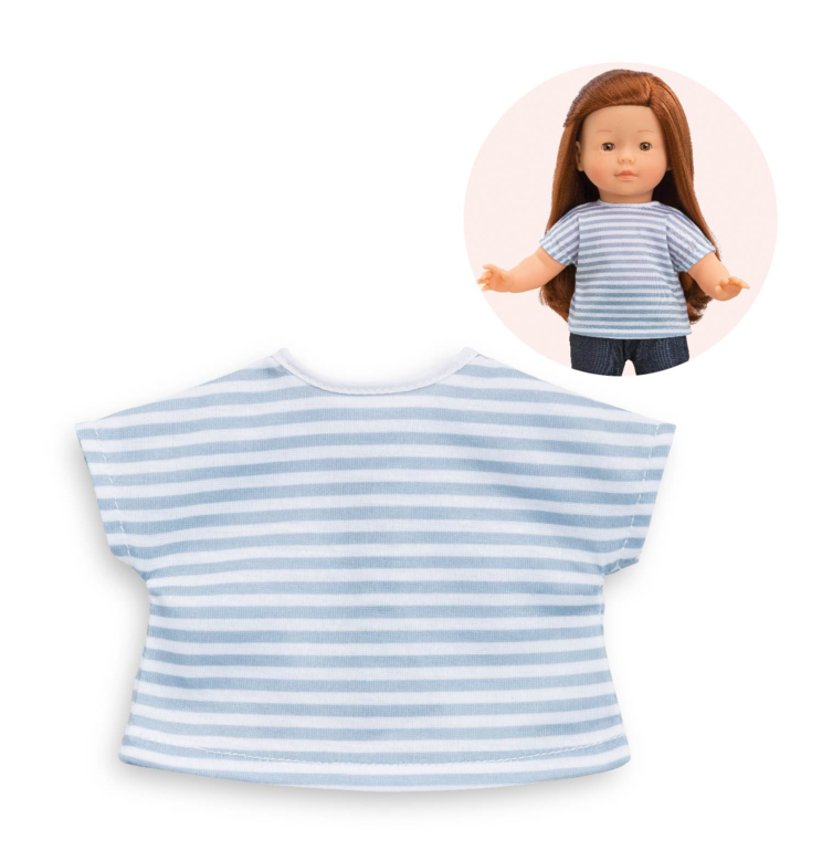 T-Shirt Rayé pour poupée ma Corolle