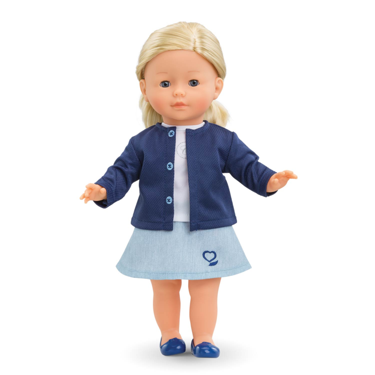 Gilet Bleu Marine pour poupée ma Corolle