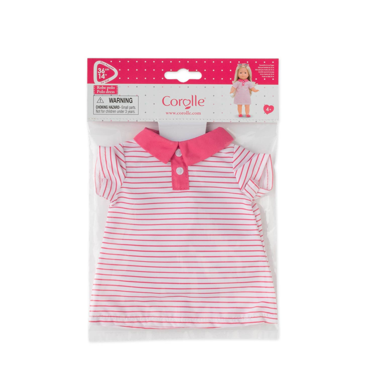 Robe polo rose pour poupée ma Corolle