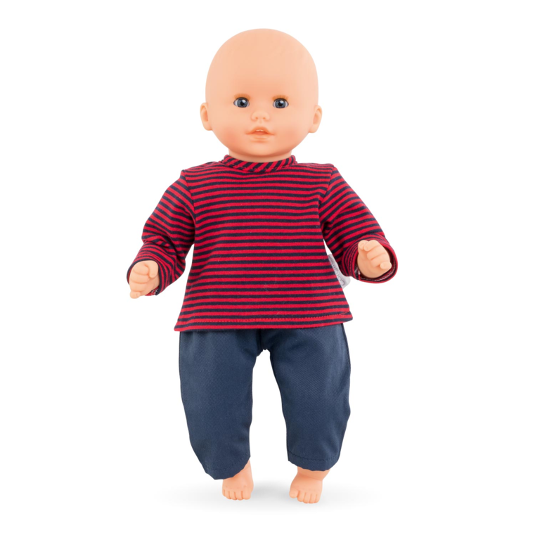 Marinière et Pantalon pour poupon 30 cm