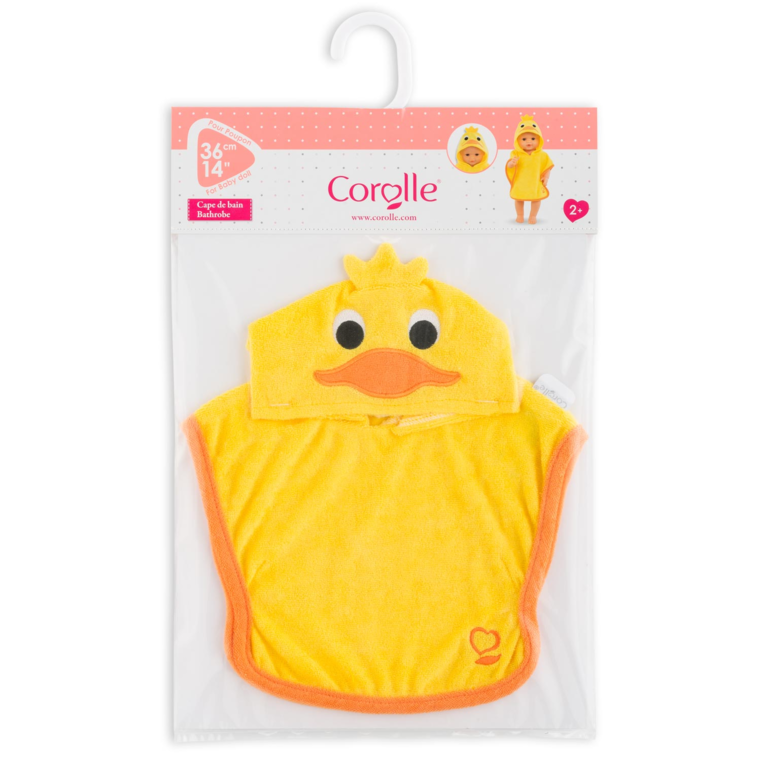 Cape de bain pour poupon 36 cm