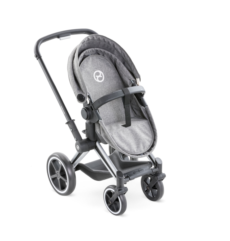 Landau 3 en 1 Cybex Priam  Gris pour poupons 36 / 42 / 52 cm