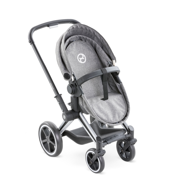 Landau 3 en 1 Cybex Priam  Gris pour poupons 36 / 42 / 52 cm