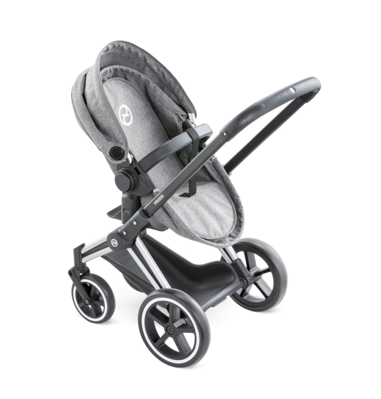 Landau 3 en 1 Cybex Priam  Gris pour poupons 36 / 42 / 52 cm
