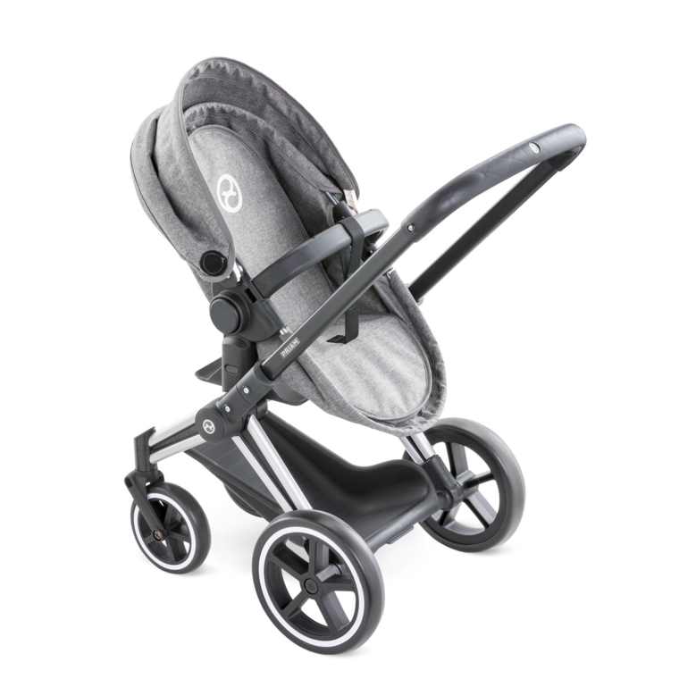 Landau 3 en 1 Cybex Priam  Gris pour poupons 36 / 42 / 52 cm