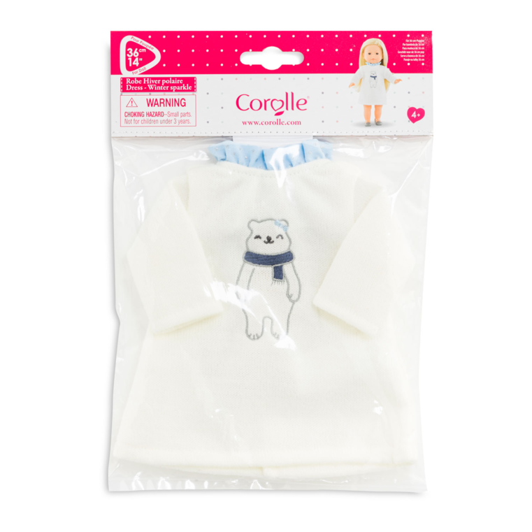 Robe Hiver Polaire pour poupée ma Corolle