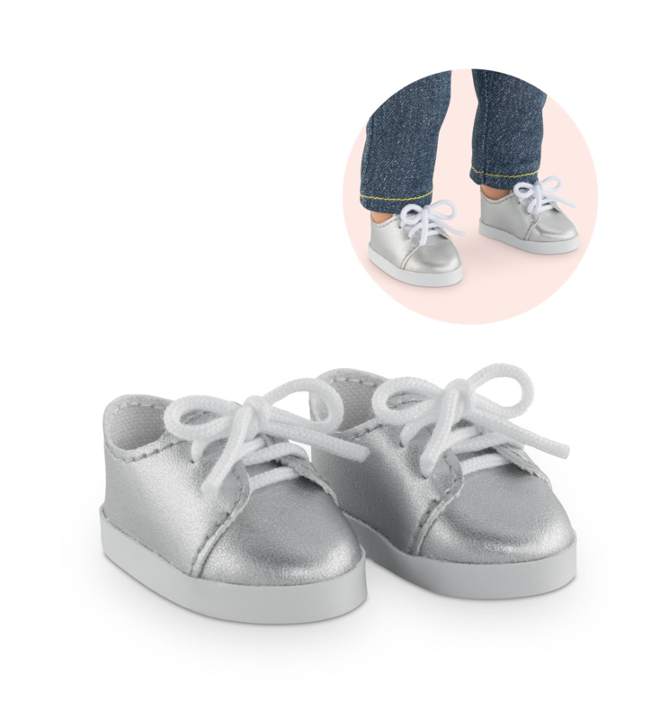 Chaussures Argentées pour poupée ma Corolle