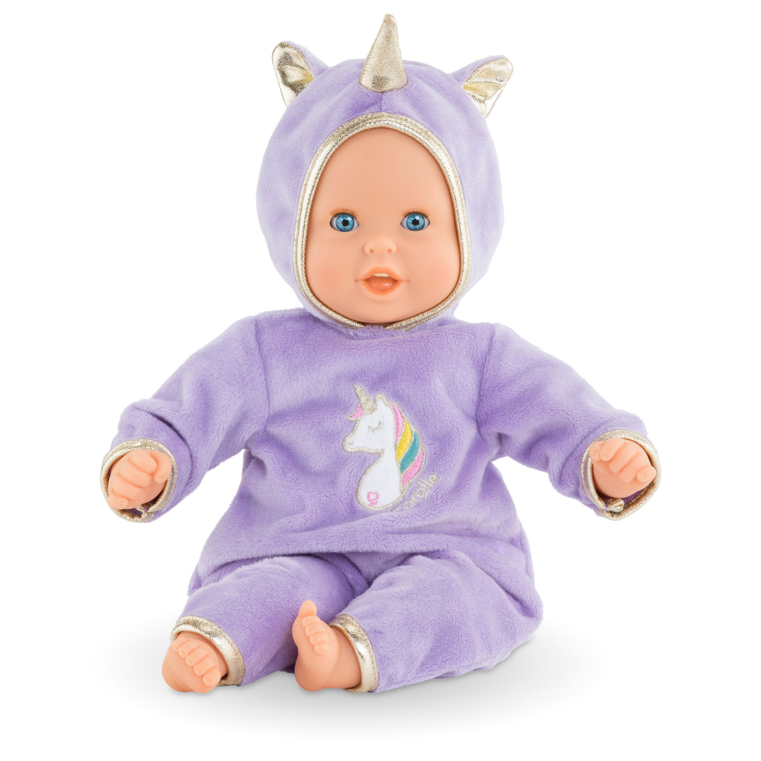 Poupon Bébé Calin Licorne