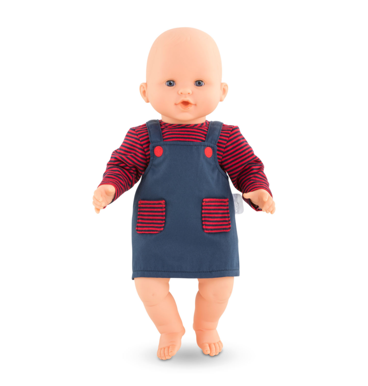 Robe Marinière pour poupon 36 cm