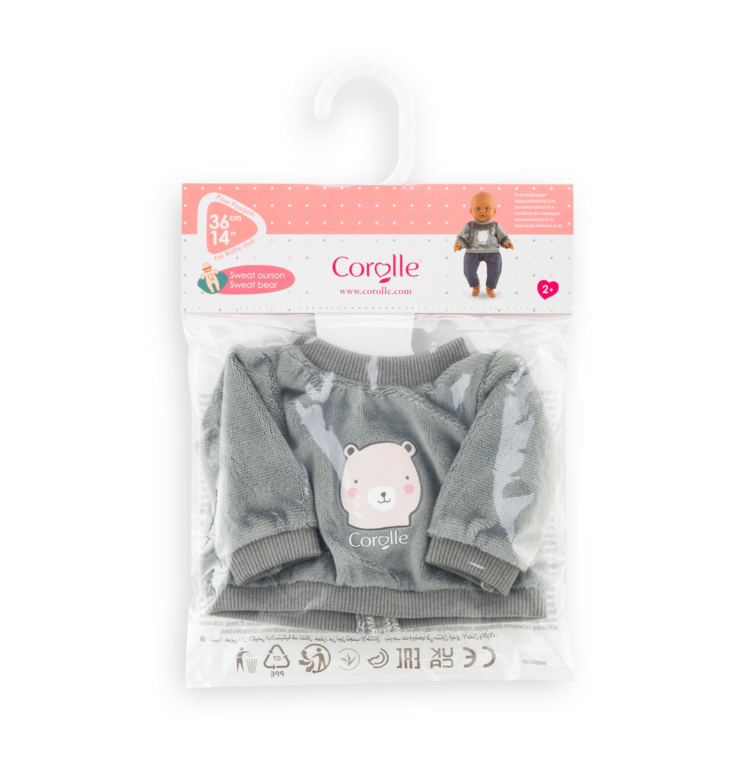 Sweat Ourson pour poupon 36 cm